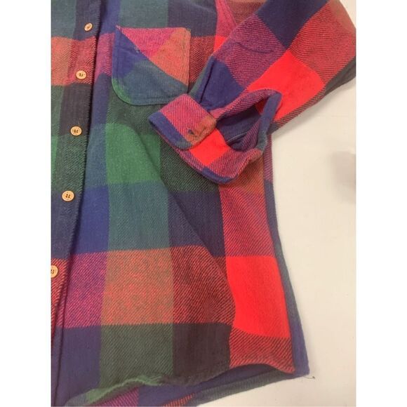 Multicolored Checkered Big Mac Flannel - Picture 2 of 7